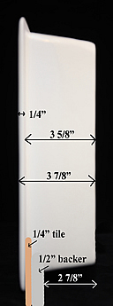 bathroom niche large